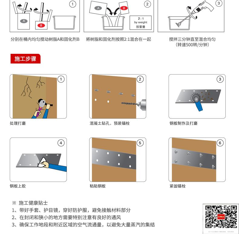 包钢宋洛乡粘钢加固施工过程